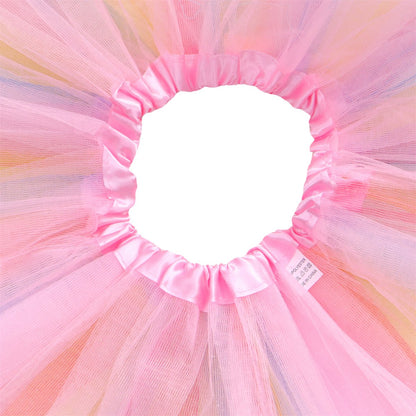 Regenboog tutu met Vleugels en Staf