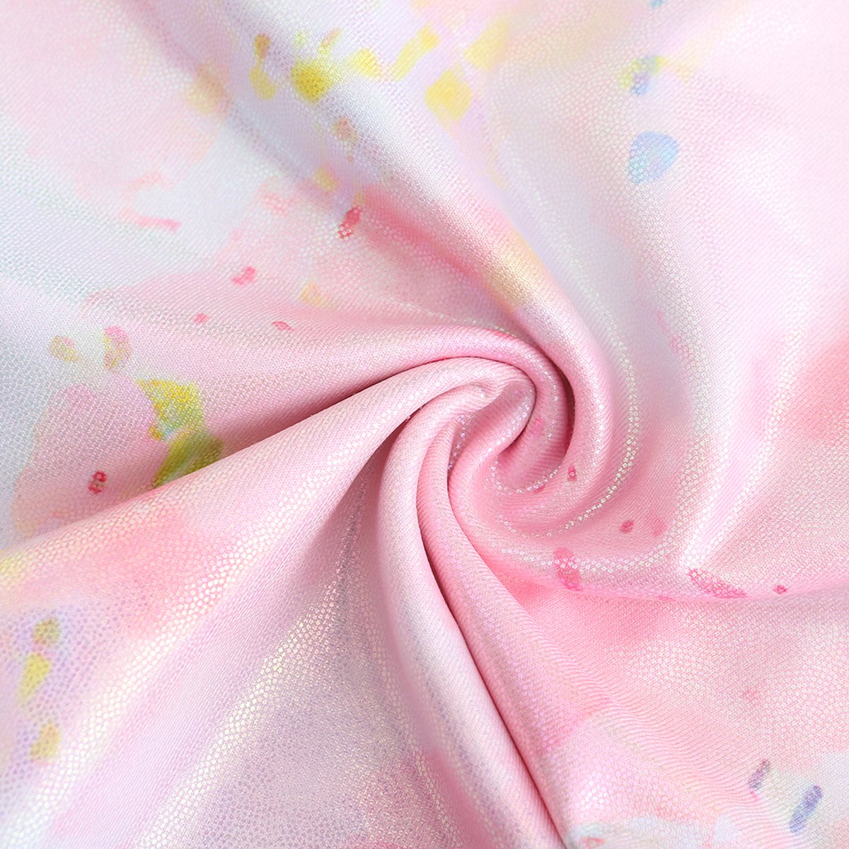Turnpakje Meisjes zonder Mouwen met Broekje en Scrunchie Roze
