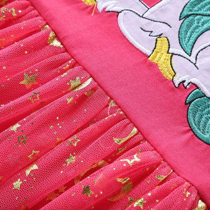 Comfortabele Unicorn Verkleedjurk Meisjes