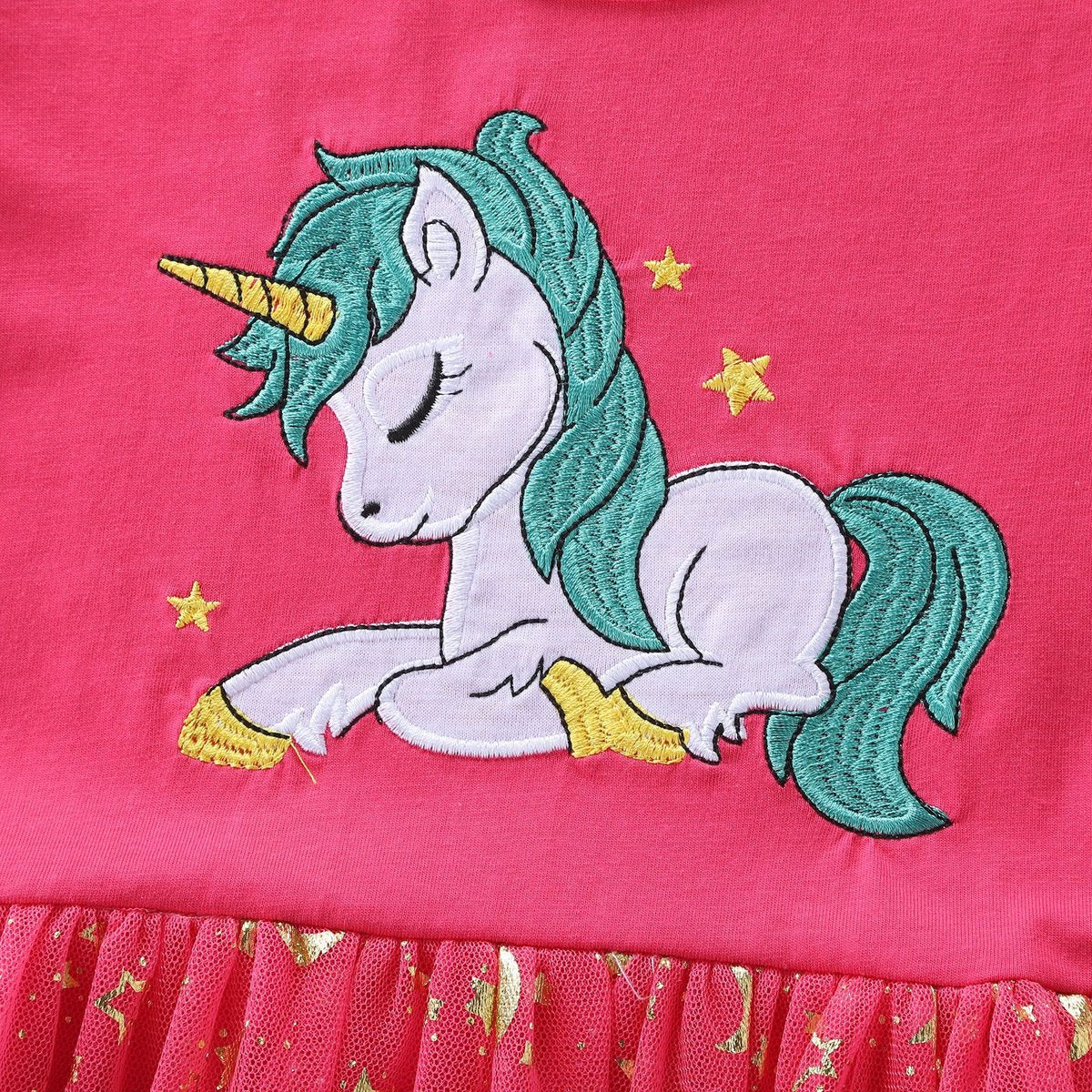 Comfortabele Unicorn Verkleedjurk Meisjes