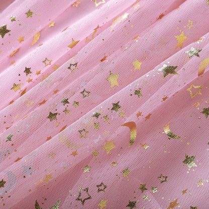 Comfortabele Unicorn Verkleedjurk Meisjes Zacht Roze