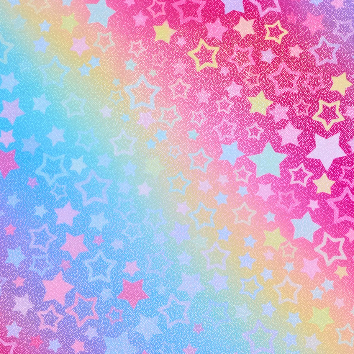Turnpakje Meisjes Metallic zonder Mouwen met Broekje en Scrunchie Regenboog Sterren