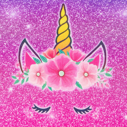Turnpakje Meisjes zonder Mouwen met Broekje en Scrunchie Unicorn