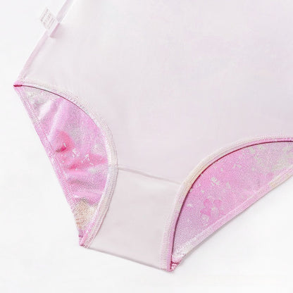 Turnpakje Meisjes met Lange Mouwen Vlinder Motief met Scrunchie