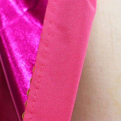 Superhelden Outfit Kind Tutu Rok + Metallic Cape + Masker Roze