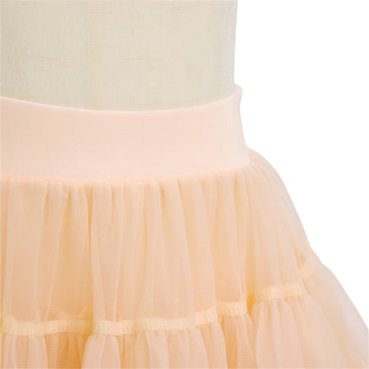 Zalm Licht Roze Verkleedrok met Tule