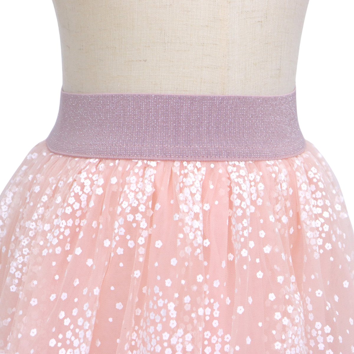 Zacht Roze Verkleedrok met Tule