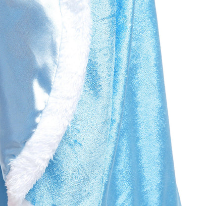 Luxe Verkleed Cape Winter Blauw