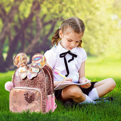 Minnie Oren Schooltas Pailletten