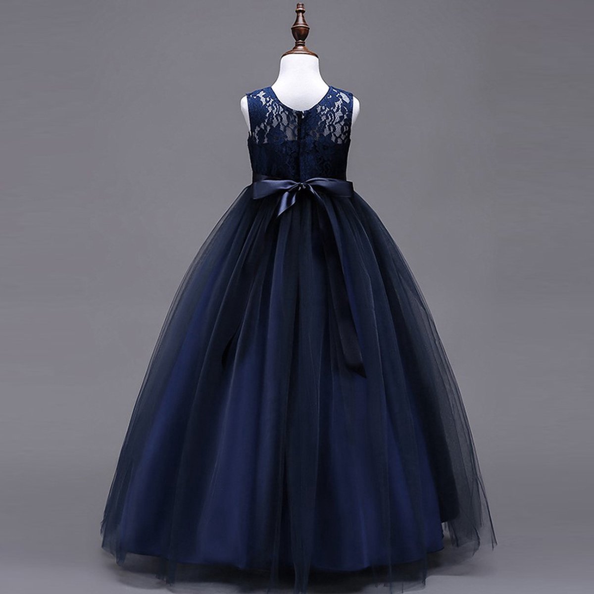 Communie jurk Meisje Blauw