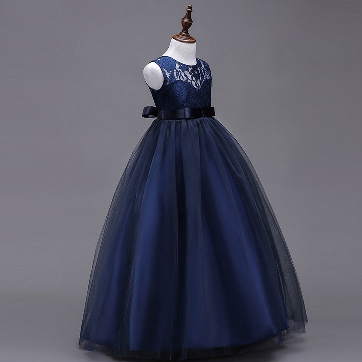 Communie jurk Meisje Blauw