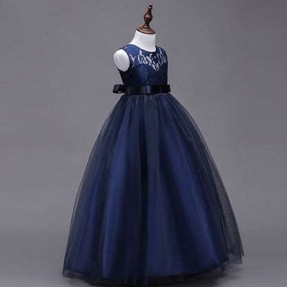 Communie jurk Meisje Blauw