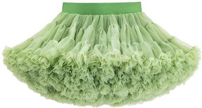 Pastel Groen Verkleedrok met Tule