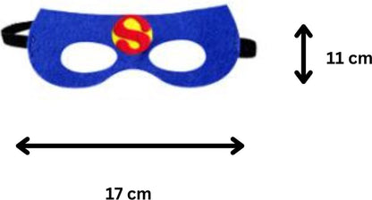 Set van 2 Spiderman en Superman held Cape en Masker Set