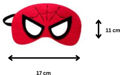Set van 2 Spiderman en Batman Superheld Cape en Masker Set