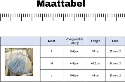 Zacht Roze Verkleedrok met Tule