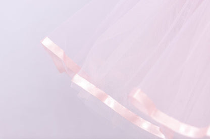 Roze balletpakje met tutu en glitterprint