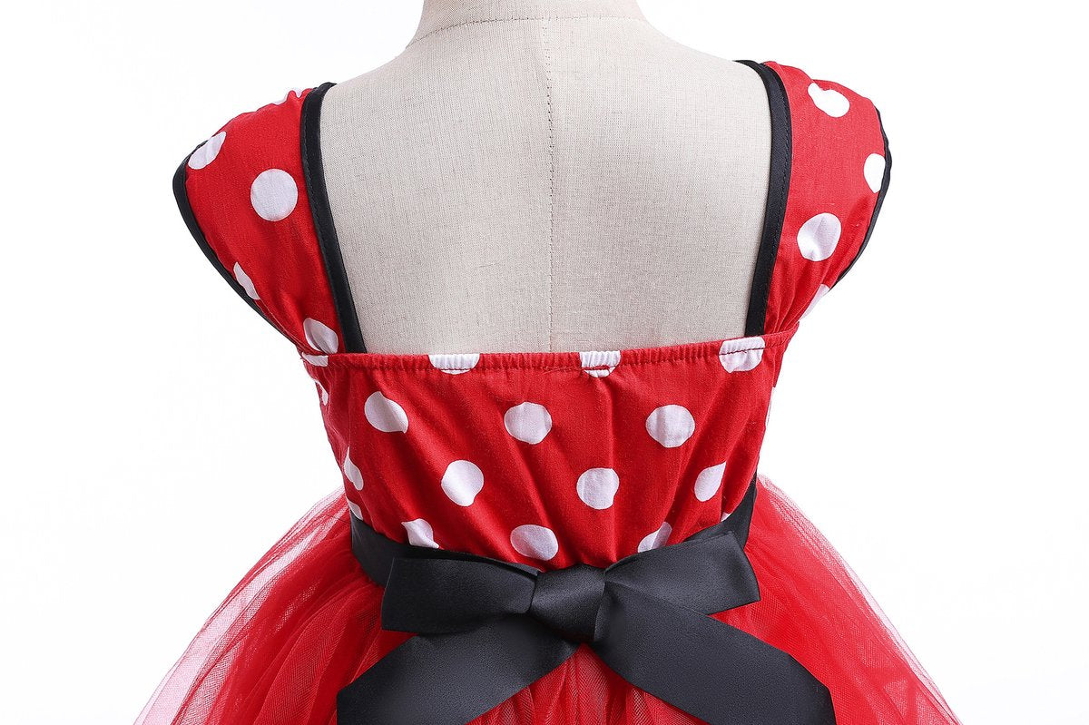Minnie Mouse Prinsessenjurk meisje met Haarband met Oren