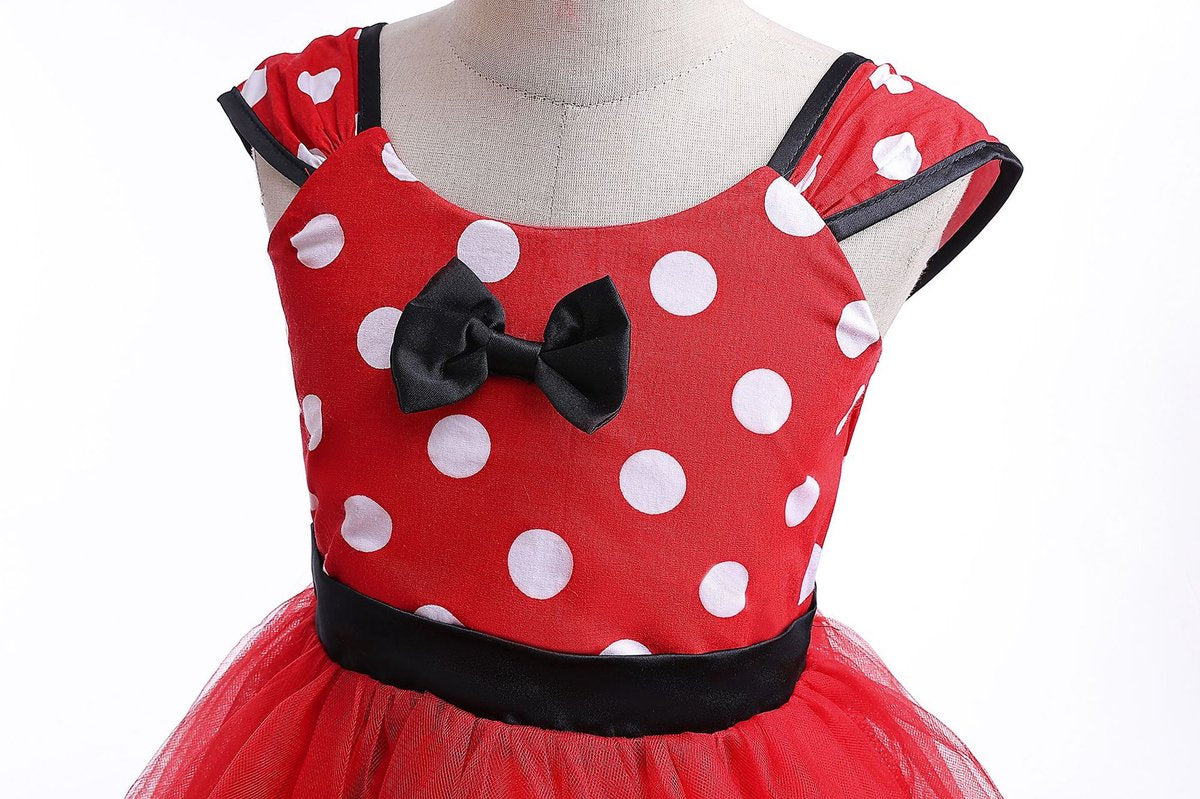 Minnie Mouse Prinsessenjurk meisje met Haarband met Oren