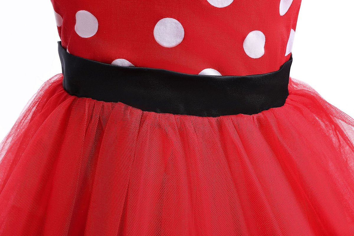 Minnie Mouse Prinsessenjurk meisje met Haarband met Oren