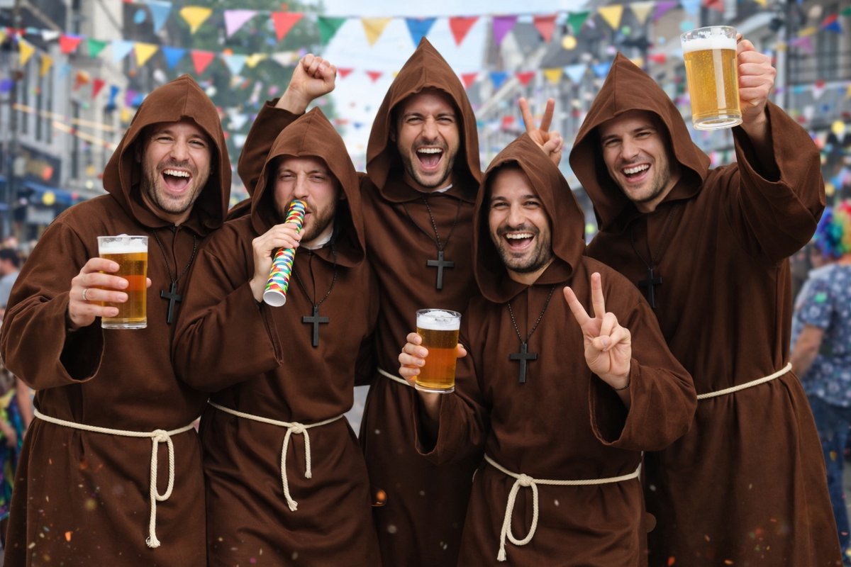 Monnik Verkleedpak Volwassenen