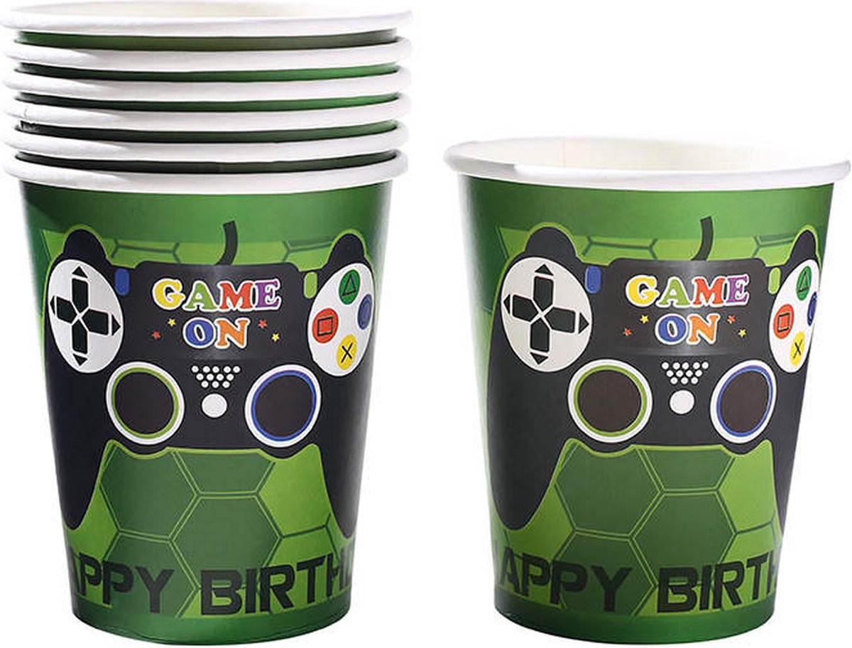 Gaming Verjaardag Feestset