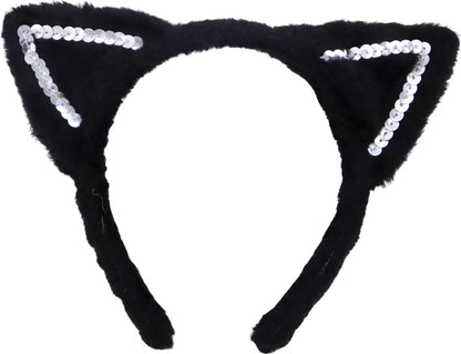 Kat Zwart Verkleed Accessoires