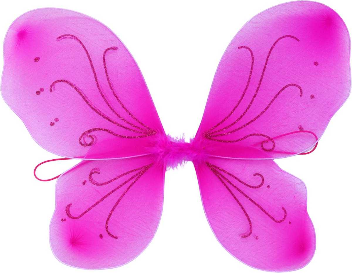 Tuin Vlinder Fee Verkleedset voor Meisjes Hard Roze