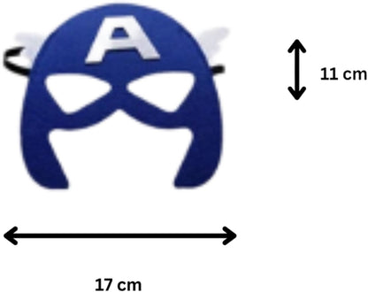 Captain America Superheld Cape en Masker Set
