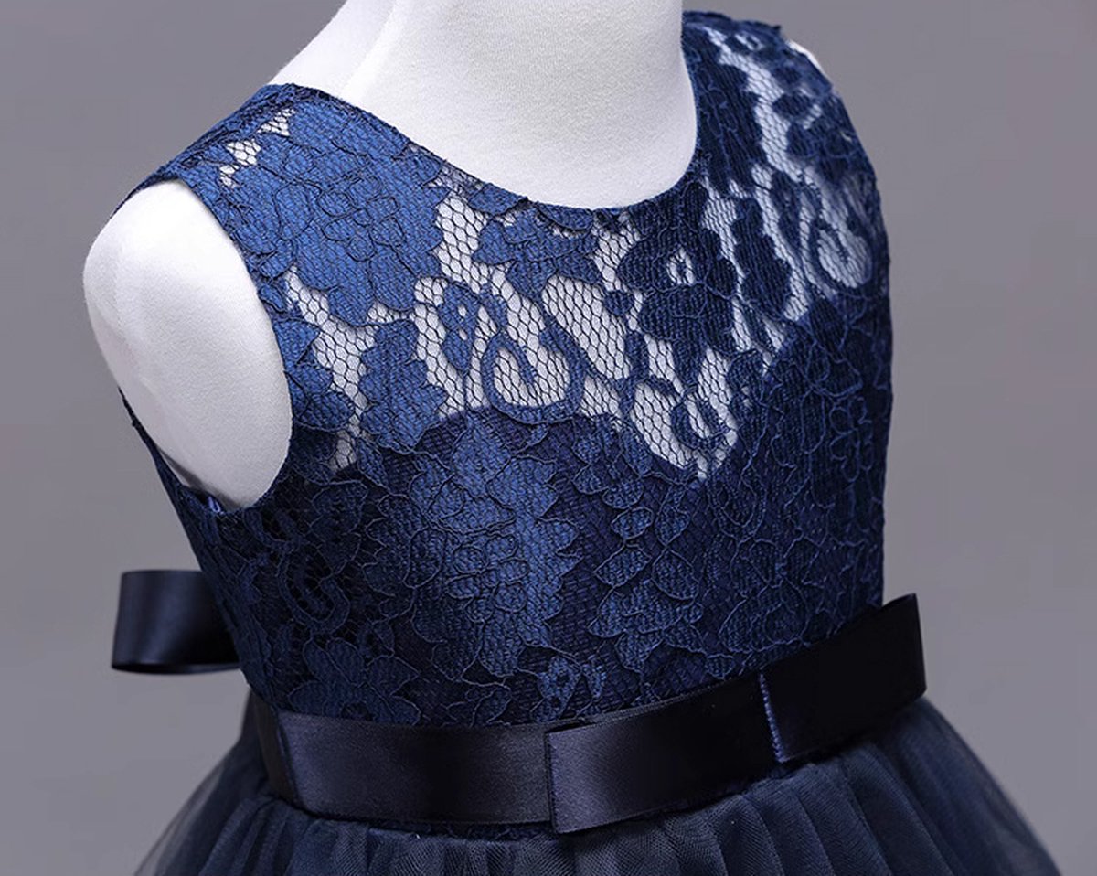 Communie jurk Meisje Blauw
