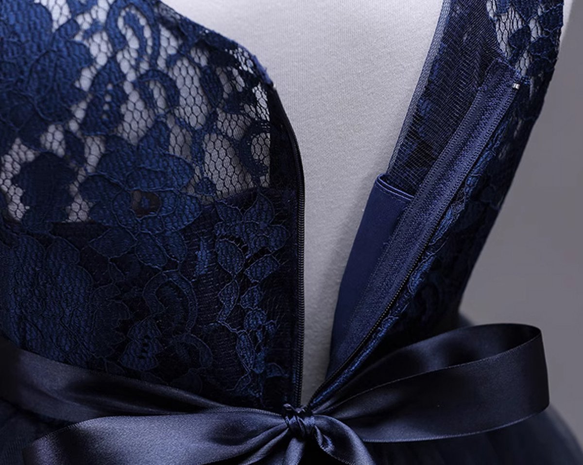 Communie jurk Meisje Blauw