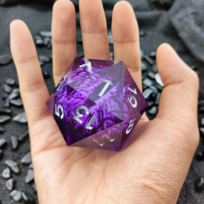 Chonk d20 – Liquid Core “Pink Gazer”