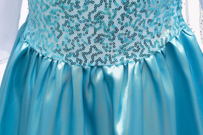 Blauwe Prinsessenjurk Meisje