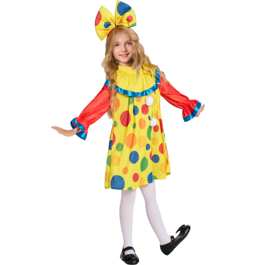 Clown Verkleedjurk Meisje