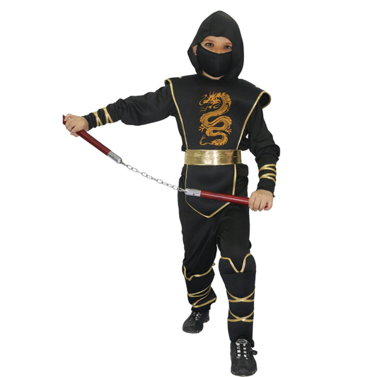 Ninja Verkleedpak Kind Zwart
