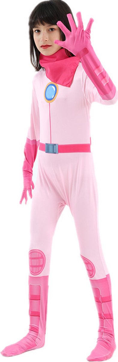 Princess Peach verkleed pak voor kinderen