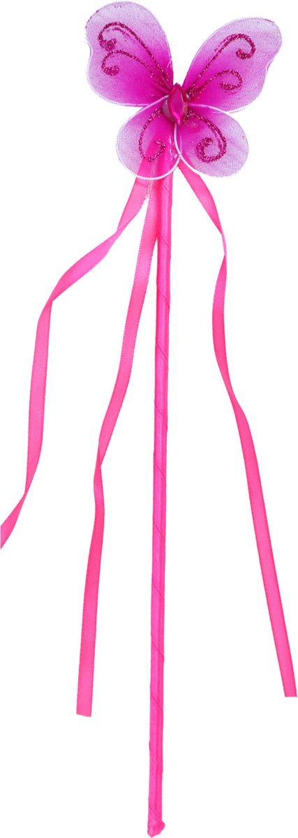 Tuin Vlinder Fee Verkleedset voor Meisjes Hard Roze