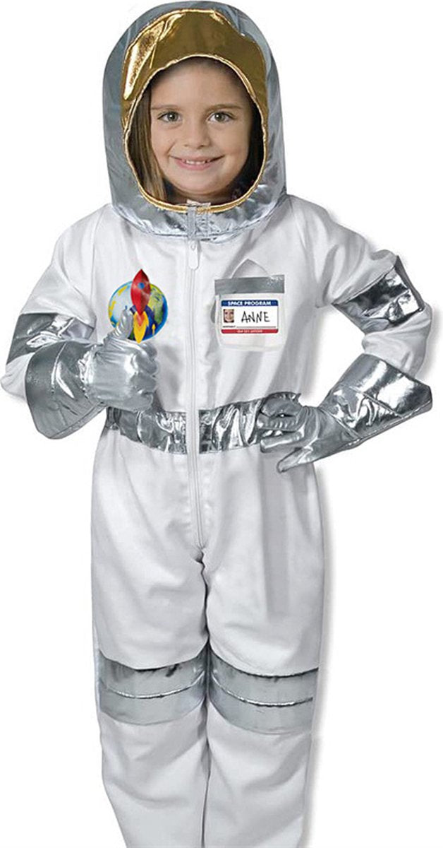 Verkleedset met astronautenkostuum