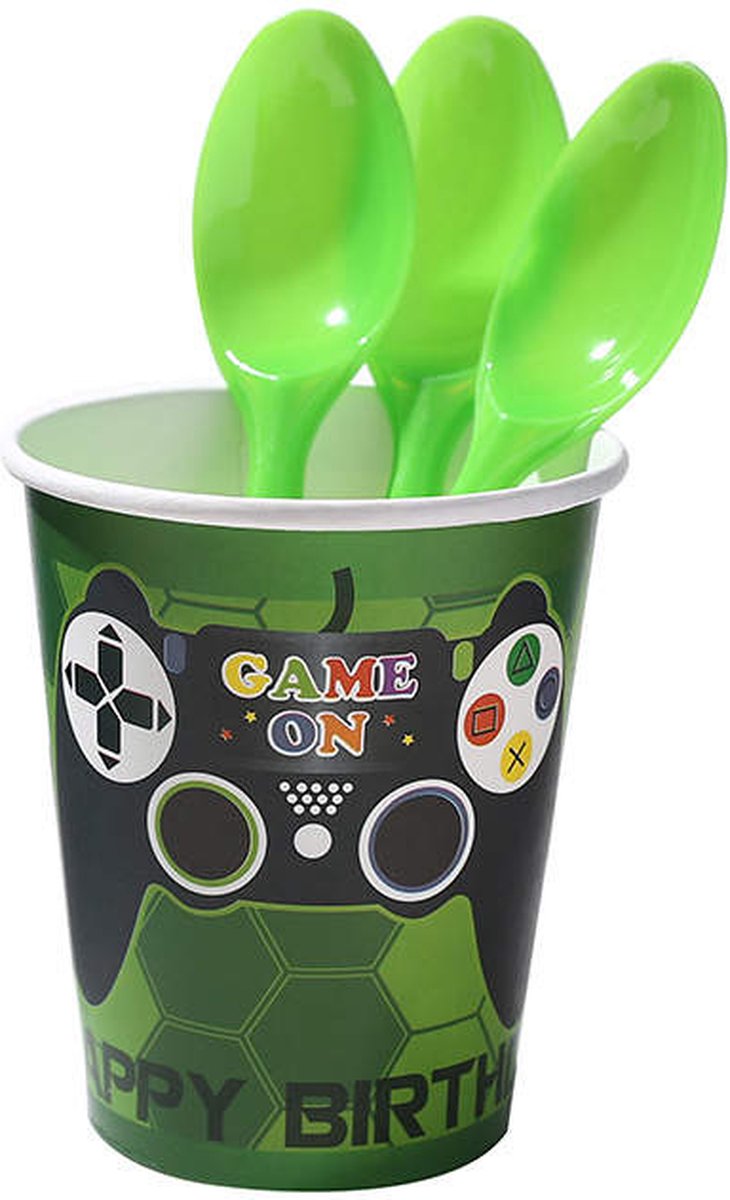 Gaming Verjaardag Feestset