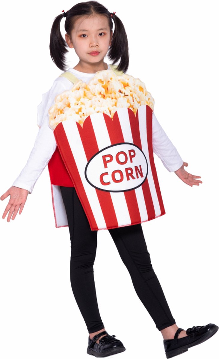 Popcorn Zak Verkleedpak voor Kinderen