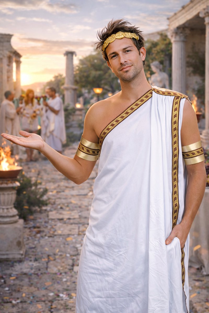 Julius Caesar Verkleedkostuum Romeinse Toga Heren