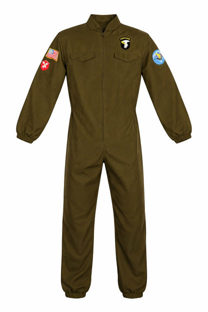 Piloten Top Gun Verkleedpak Heren