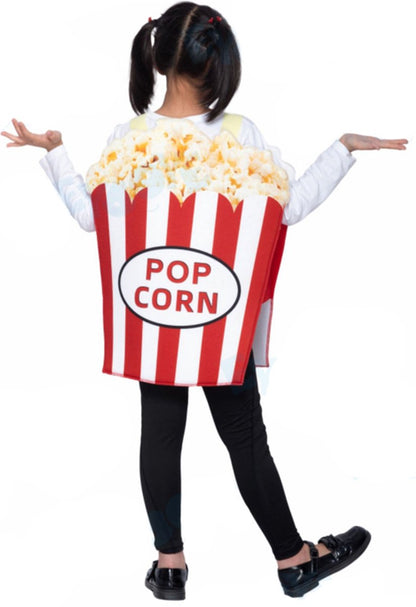 Popcorn Zak Verkleedpak voor Kinderen