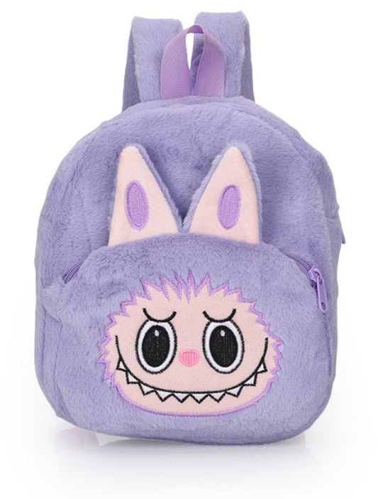 Joya Kids® Fluffy Labubu Rugzak Licht Paars