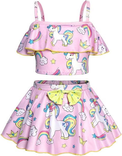 Unicorn Bikini Roze Meisjes