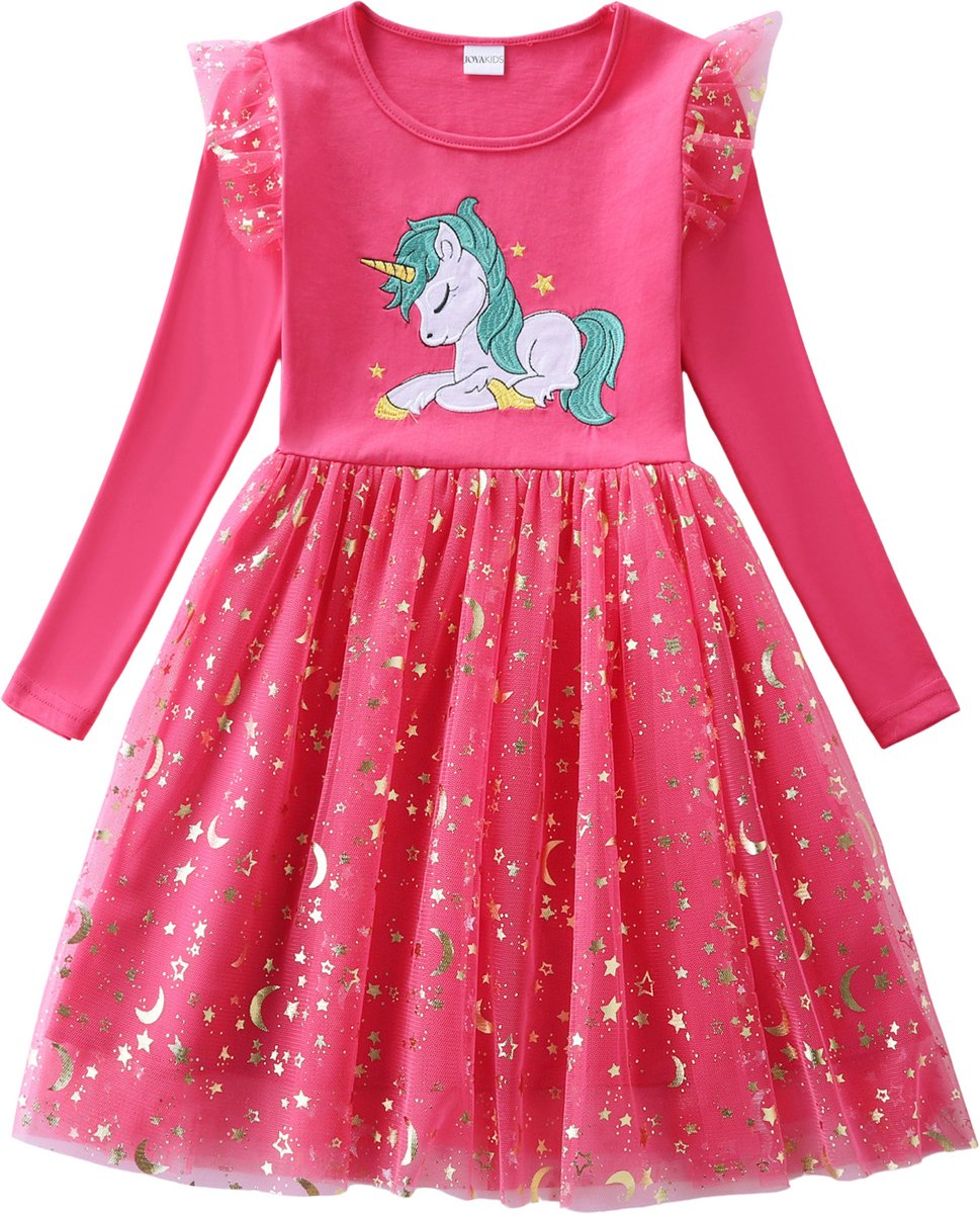 Comfortabele Unicorn Verkleedjurk Meisjes
