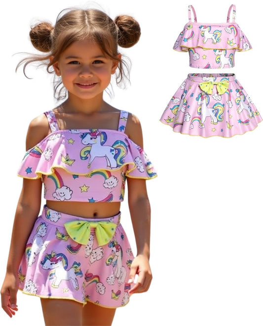Unicorn Bikini Roze Meisjes