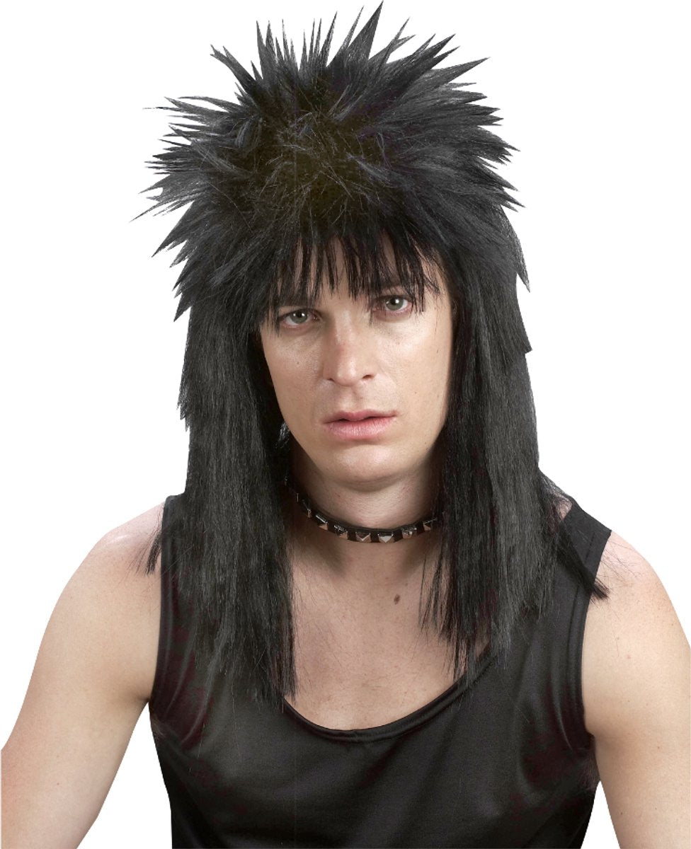 Rocker Verkleedpruik voor Volwassenen
