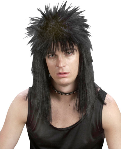 Rocker Verkleedpruik voor Volwassenen