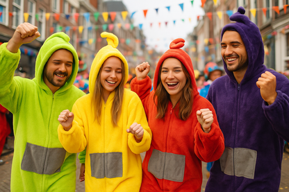 Teletubbie Onesie Volwassenen TINKY WINKY